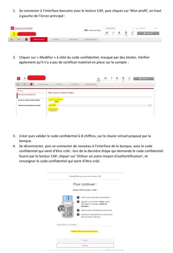 Caisse_dEpargne_Professionnel_-_Obtenir_un_mot_de_passe_permanent_pour_les_utilisateurs_du_lecteur_CAP